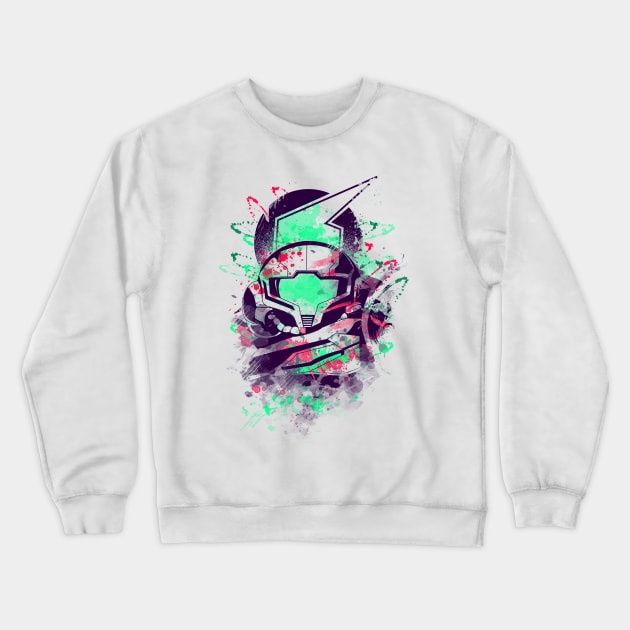 Watercolor Bounty Hunter Crewneck Sweatshirt by Donnie